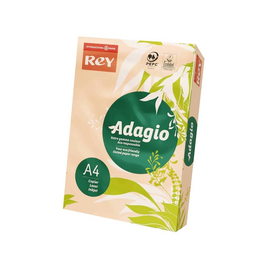 Rey Adagio Fotokopi Kağıdı A4 80 gr 500'lü Somon