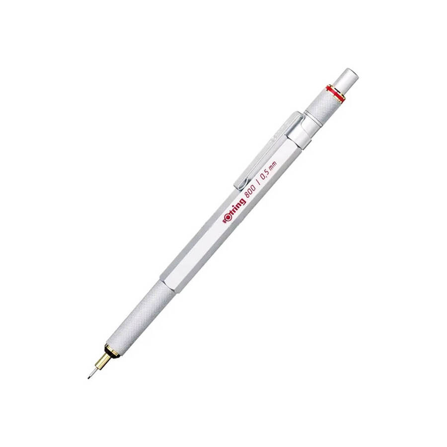Rotring 800 Uçlu Kalem 0.5 mm Krom 