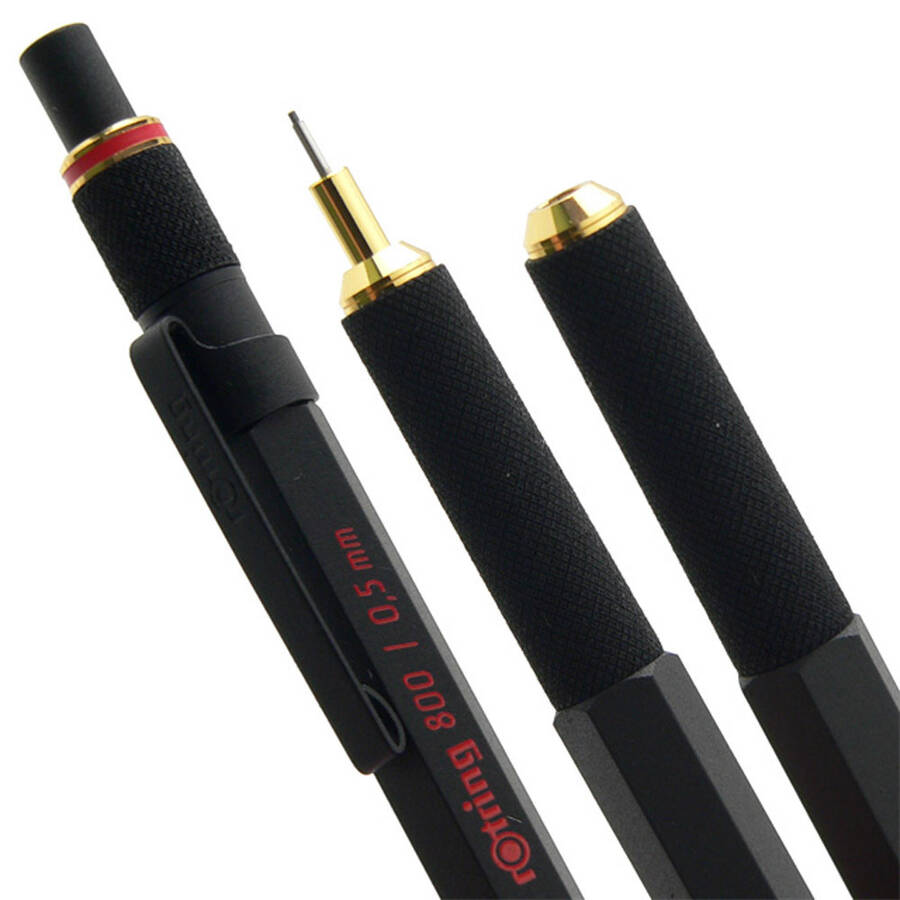 Rotring 800 Uçlu Kalem 0.5 mm Siyah 