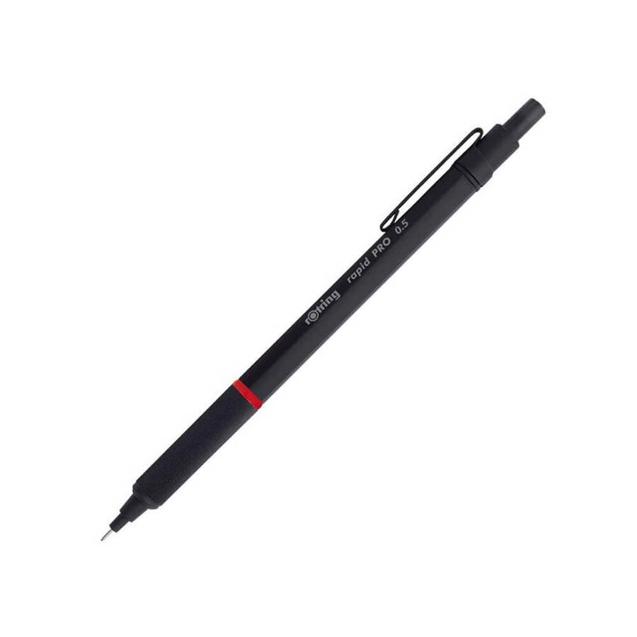 Rotring Rapid Pro Uçlu Kalem 0.5 mm Tekli Kutulu Siyah