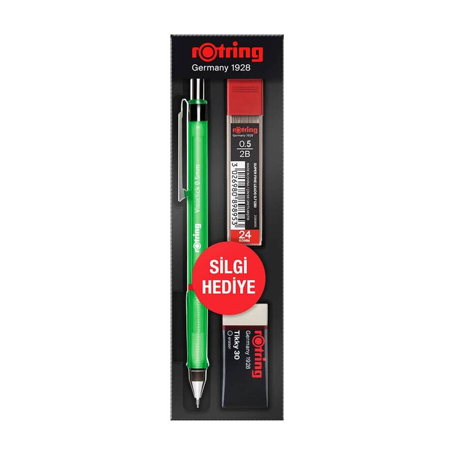 Rotring Versatil Visuclıck Okul Seti 0.5 mm Yeşil