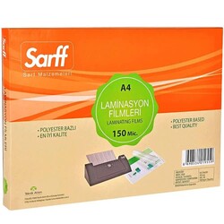 Sarff - Sarff 150 Mic A4 Parlak Laminasyon Filmi