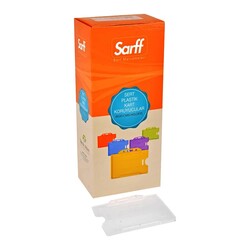 Sarff - Sarff Kart Kabı PVC Yatay 54x86 mm 50'li Şeffaf (1)