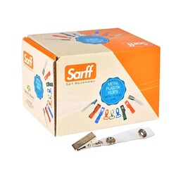 Sarff - Sarff Metal Klips Maşalı 100'lü (1)
