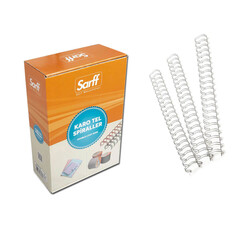 Sarff - Sarff Spiral Tel 1-1/8 Inç 28,5mm 50'li Beyaz