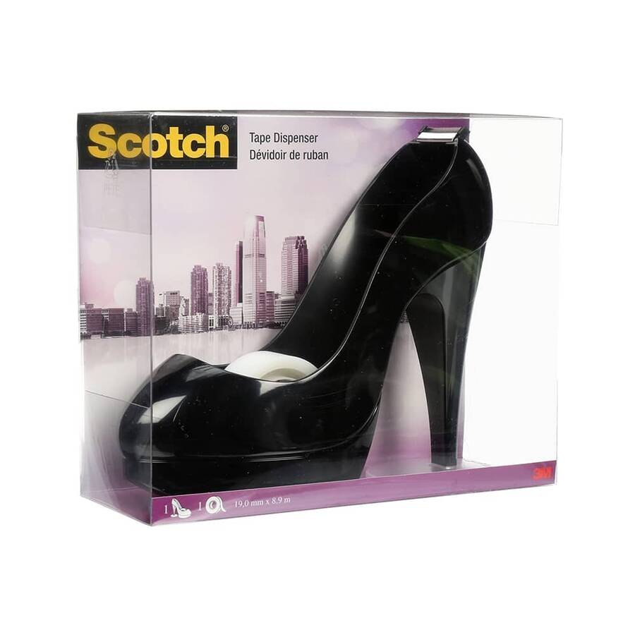 Scotch Bant Makinesi 19 mm x 8,9 mm Ayakkabı Şeklinde Siyah