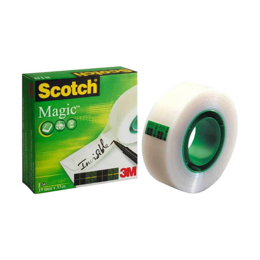 Scotch Görünmez Bant 19mm x 33m 