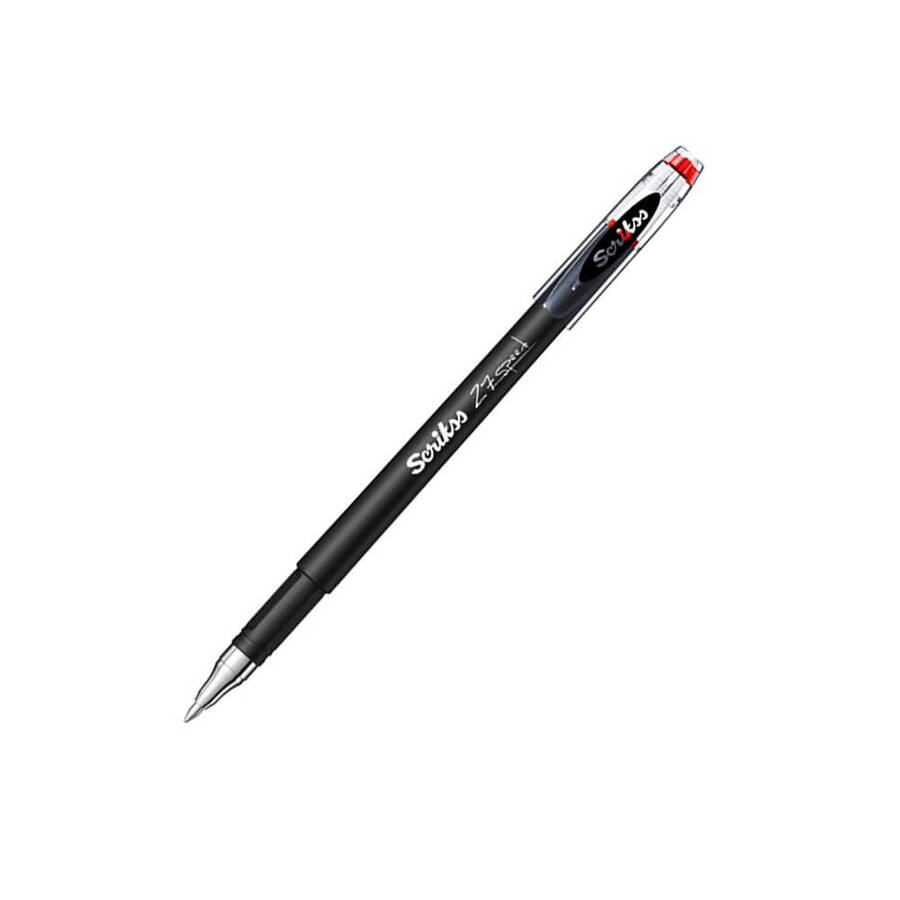 Scrikss Tükenmez Kalem 0.7 mm Speed Jel Kırmızı