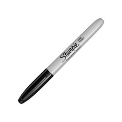 Sharpie - Sharpie Permanent Markör Fine Yuvarlak Uçlu Siyah 