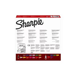 Sharpie Permanent Markör Set Fine Gergedan 20'li - Thumbnail