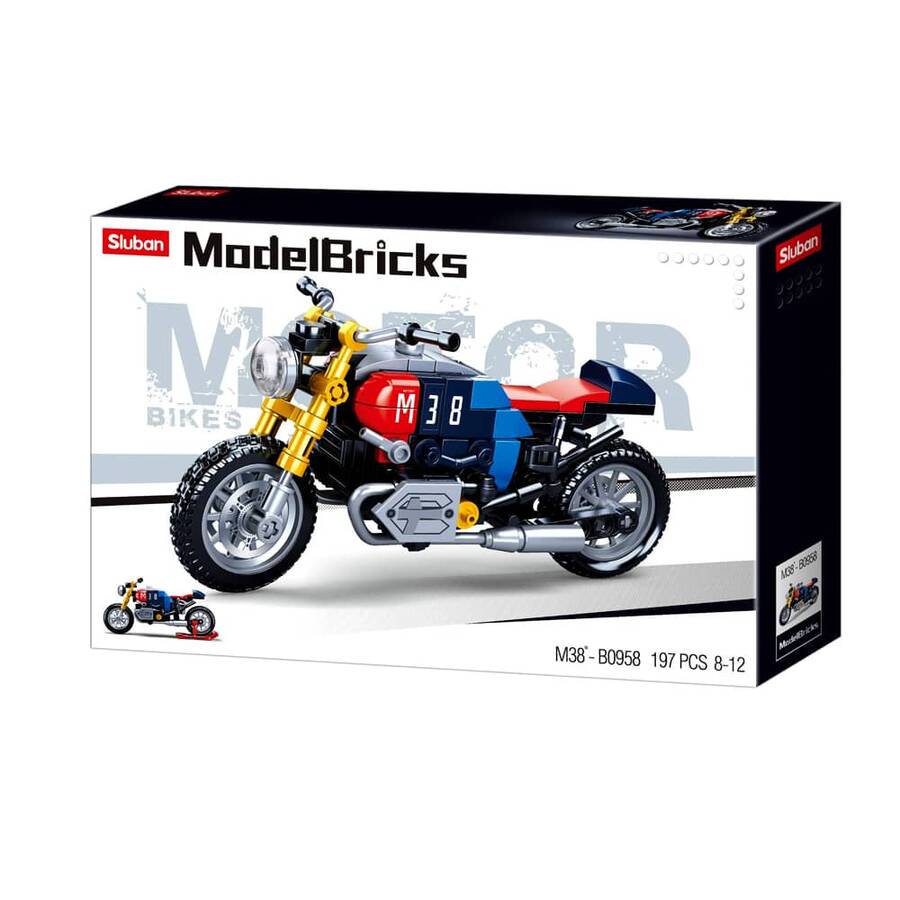 Sluban Model Bricks Motorsiklet