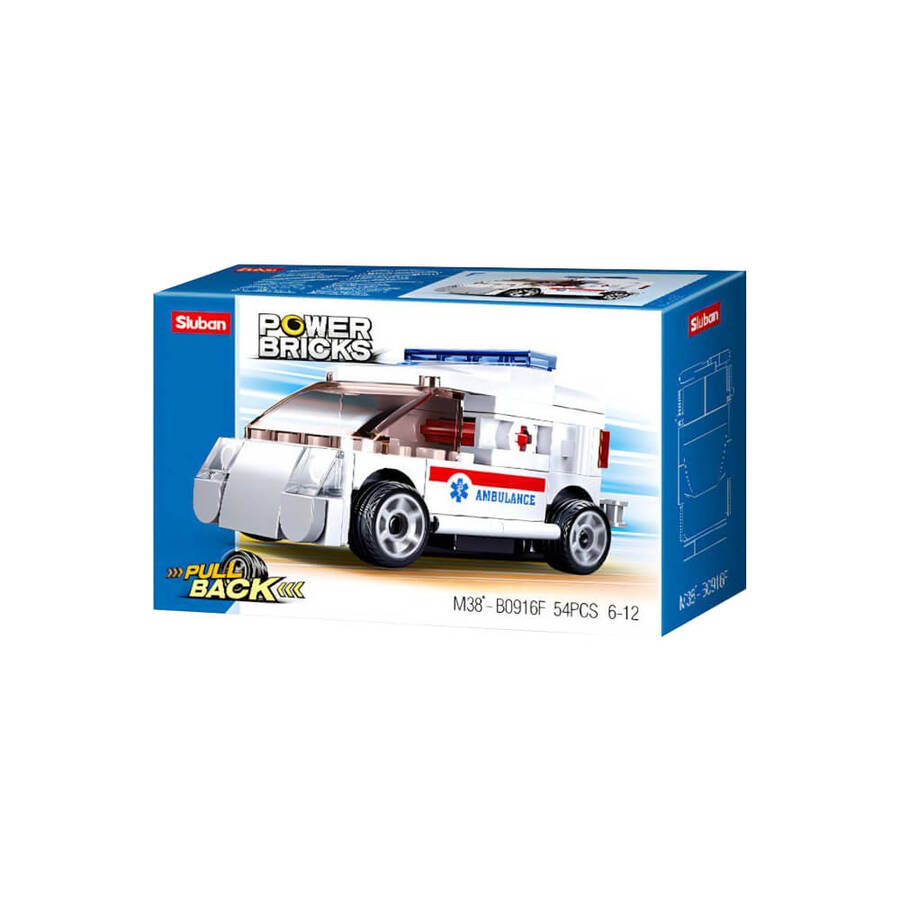 Sluban Power Bricks Ambulans