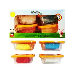 Smarta - Smarta Kids Model Hamuru 4'lü Set 4x70 gr