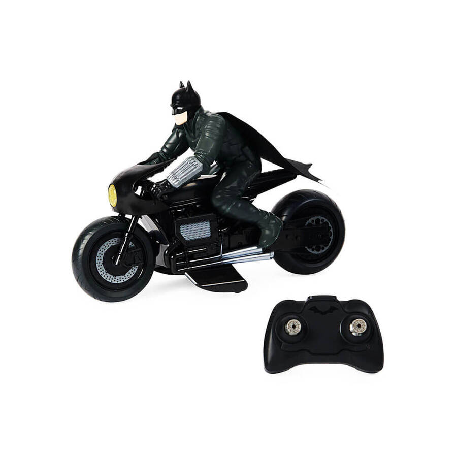 Spin Master Uzaktan Kumandalı Batman Figürlü Batcycle Motosiklet