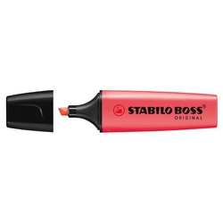 Stabilo - Stabilo Boss Fosforlu Kalem Kırmızı