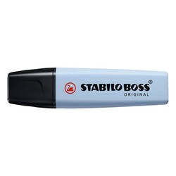 Stabilo - Stabilo Fosforlu Kalem Boss Pastel Mavi