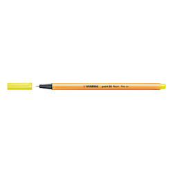 Stabilo Keçeli Kalem Poınt 88 0.4 mm Floresan Sarı - Thumbnail