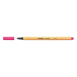 Stabilo - Stabilo Point 88 Keçeli Kalem 0.4 mm Gül Pembe