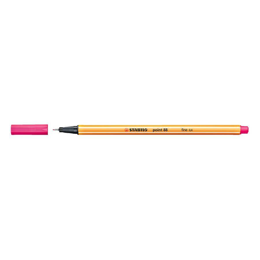 Stabilo Point 88 Keçeli Kalem 0.4 mm Gül Pembe