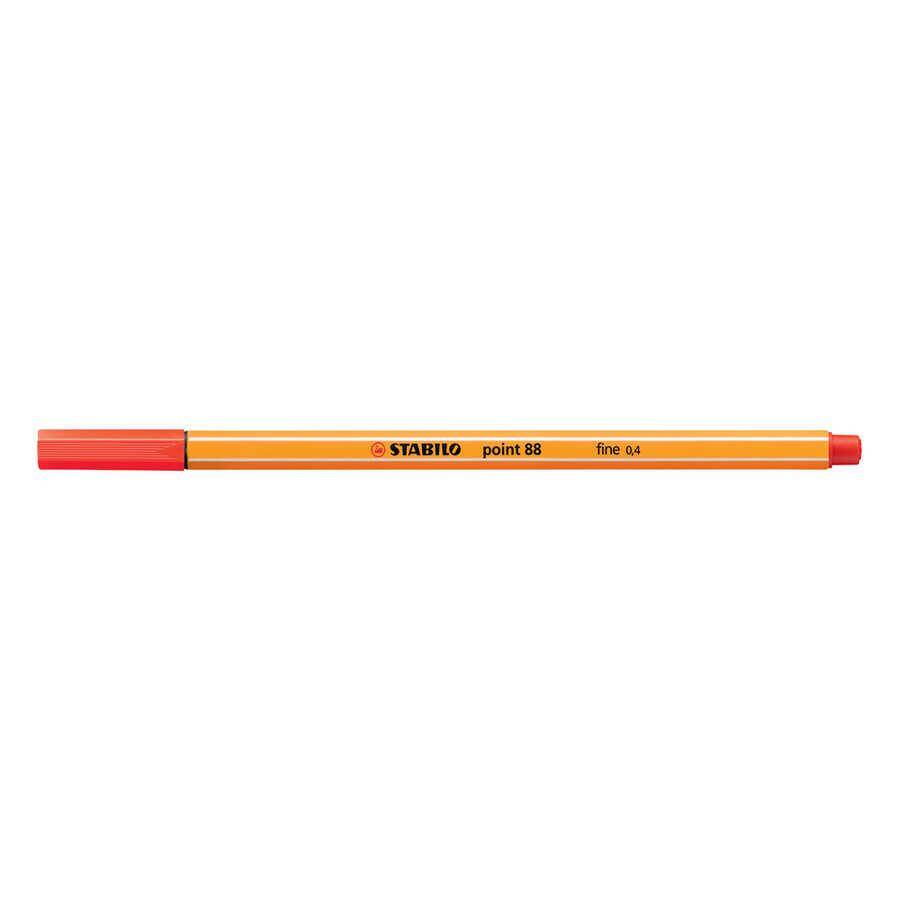 Stabilo Point 88 Keçeli Kalem 0.4 mm Kızıl 