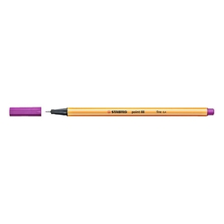 Stabilo - Stabilo Point 88 Keçeli Kalem 0.4 mm Lila