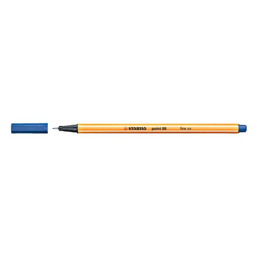 Stabilo Point 88 Keçeli Kalem 0.4 mm Mavi 