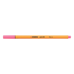 Stabilo - Stabilo Point 88 Keçeli Kalem 0.4 mm Pembe