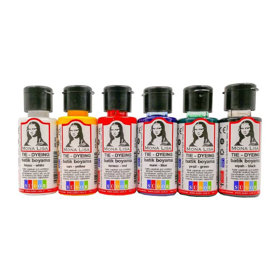 Südor Batik Boyası Monalisa 6x40 ml Set