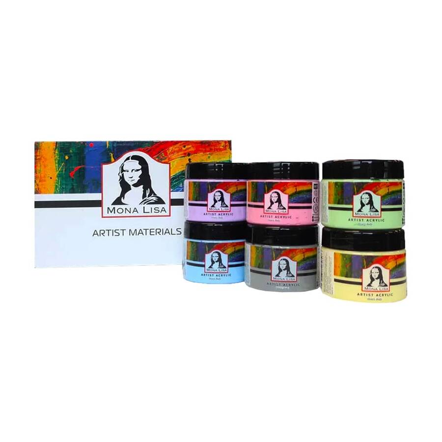 Südor Monalisa Akrilik Boya Pastel Renk 6x125 ml