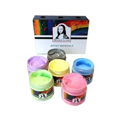 Südor - Südor Monalisa Akrilik Boya Pastel Renk 6x125 ml (1)