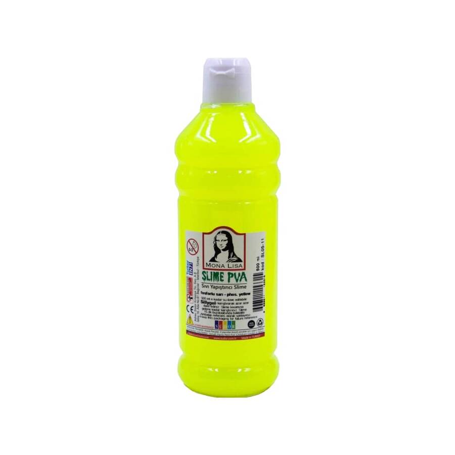 Südor Sıvı Slime 500 ml Fosforlu Sarı