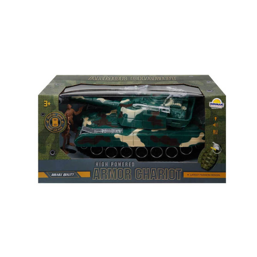 Sunman Askeri Tank Sesli Ve Işıklı