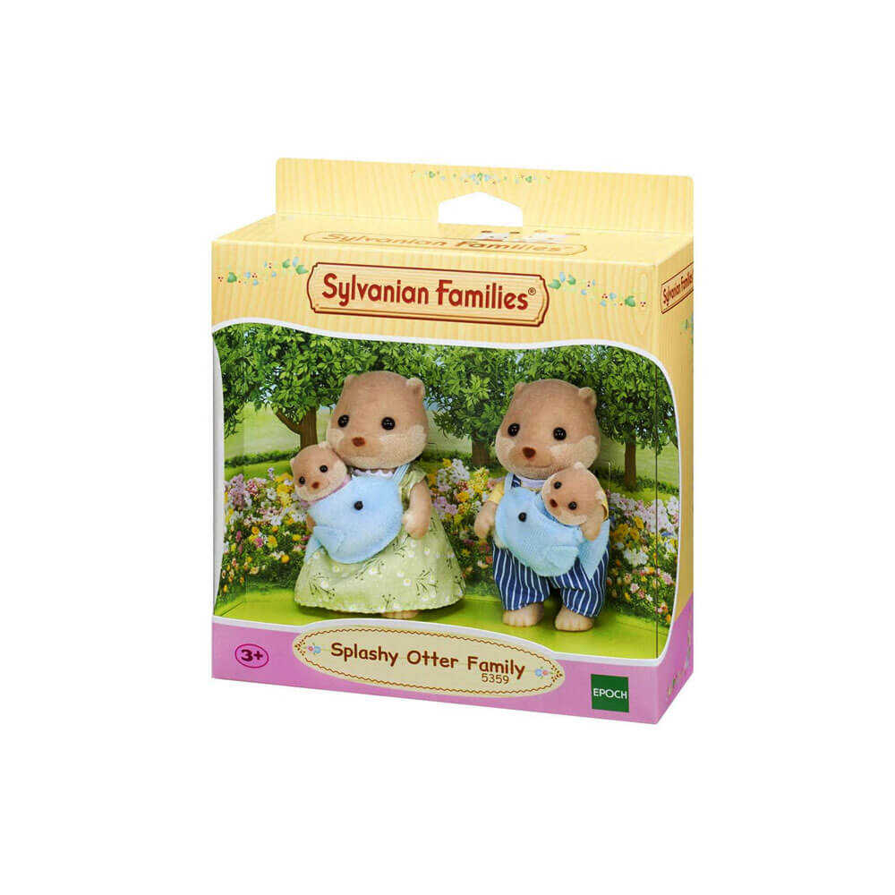 Sylvanian Families Splashy Otter Family K rtasiye Dunyas