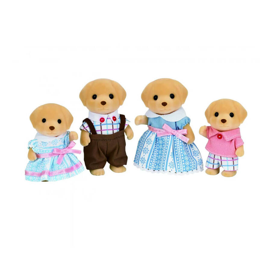 Sylvanian Families Yellow Labrador Family