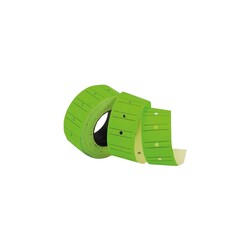 Tanex 12x21 Motex Çizgili Flo Yeşil Etiket 800 Adet - Thumbnail