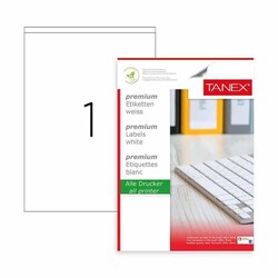 Tanex Laser Etiket Kod 2294 210mm x 294,86mm - Thumbnail