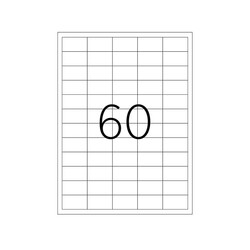 Tanex - Tanex Laser Etiket Kod 2260 x 24mm x 40mm (1)