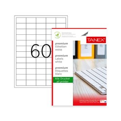 Tanex - Tanex Laser Etiket Kod 2260 x 24mm x 40mm 