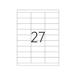 Tanex - Tanex Laser Etiket Kod 2327 70mm x 30mm (1)