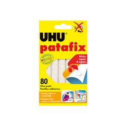 Uhu - Uhu Patafix Hamur Yapıştırıcı 80'li Beyaz 41710