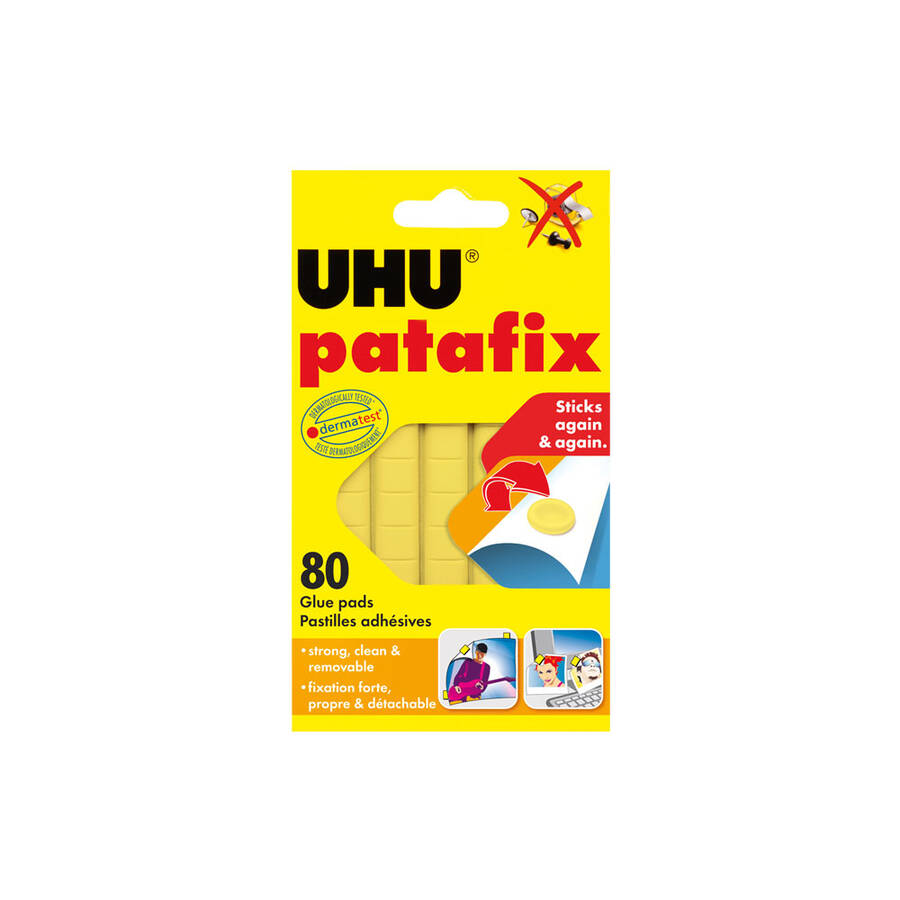 Uhu 50140 Tac Patafix Sarı Yapıştırıcı 