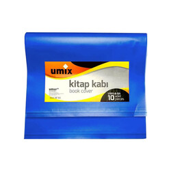 Umix - Umix Kitap Kabı Bantlı 10'lu Mavi