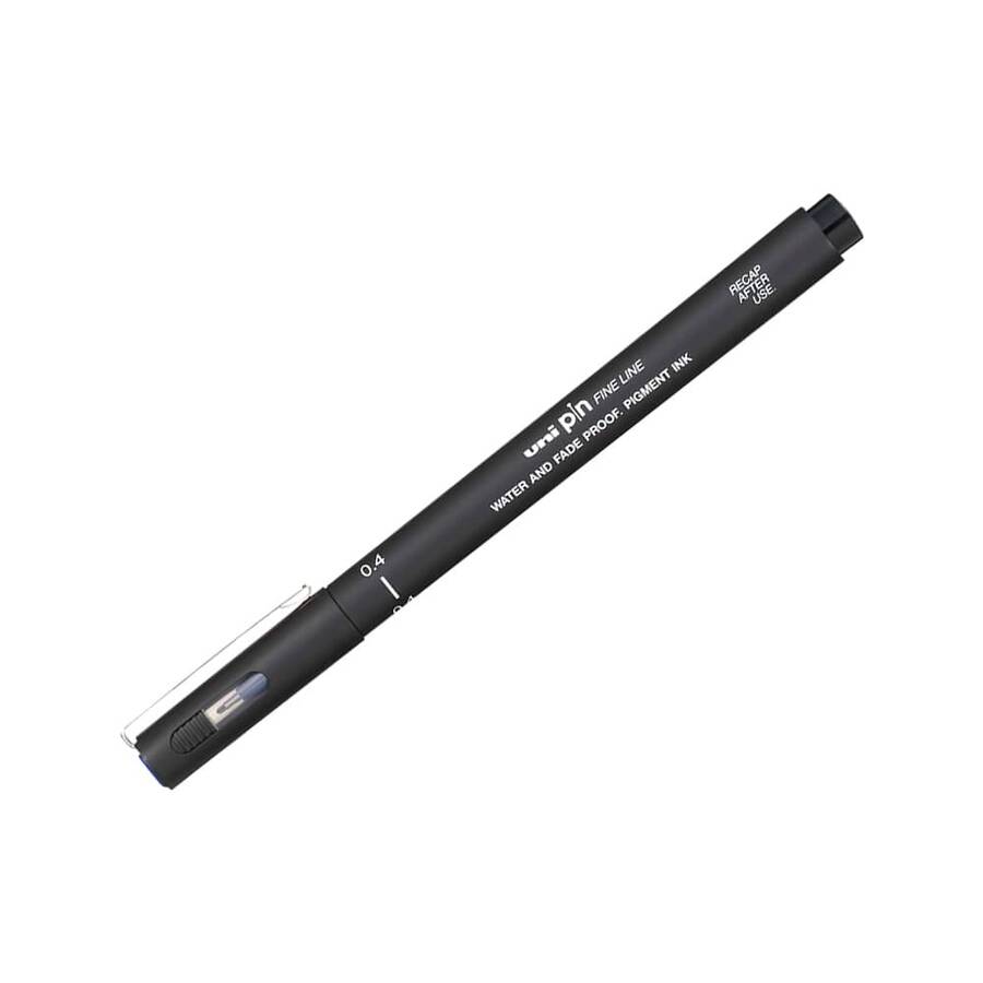 Uni-Ball İğne Uçlu Kalem 0.4 mm Siyah