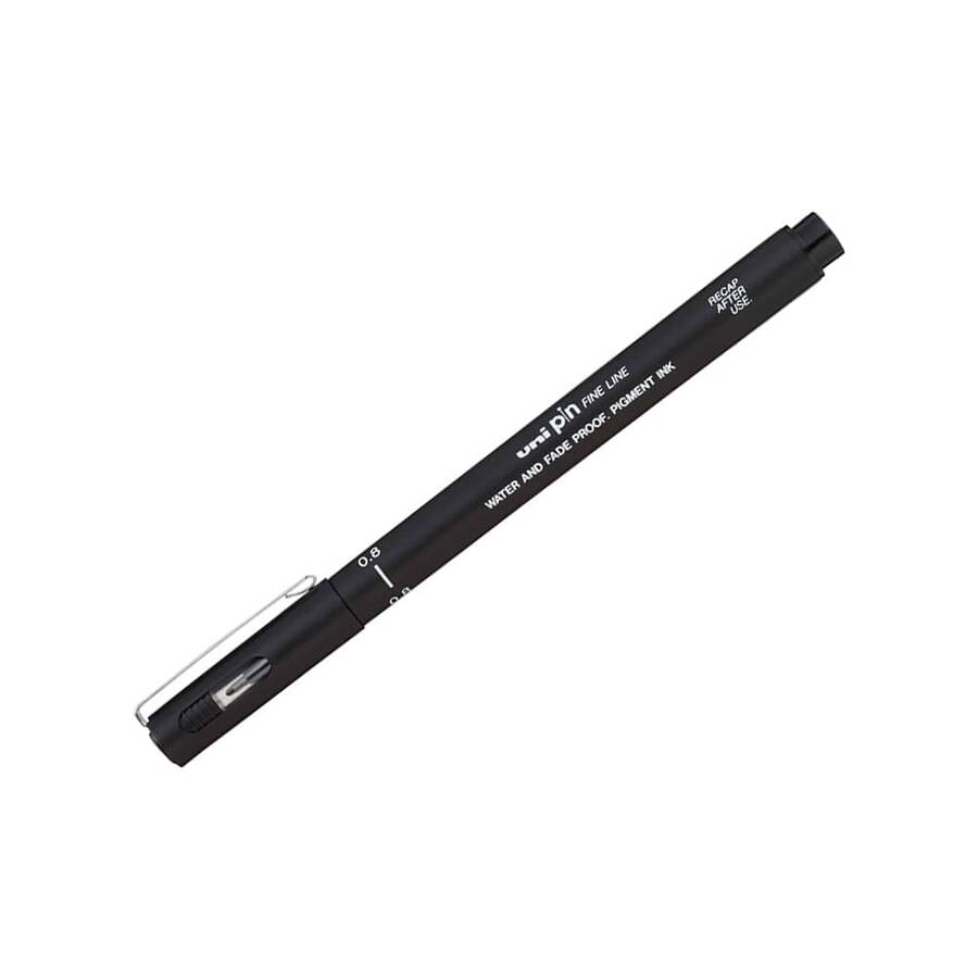 Uni-Ball İğne Uçlu Kalem 0.8 mm Siyah
