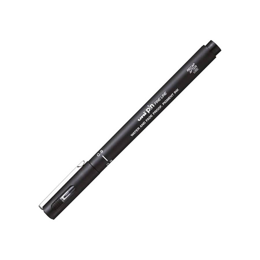 Uni-Ball İğne Uçlu Kalem 0.9 mm Siyah