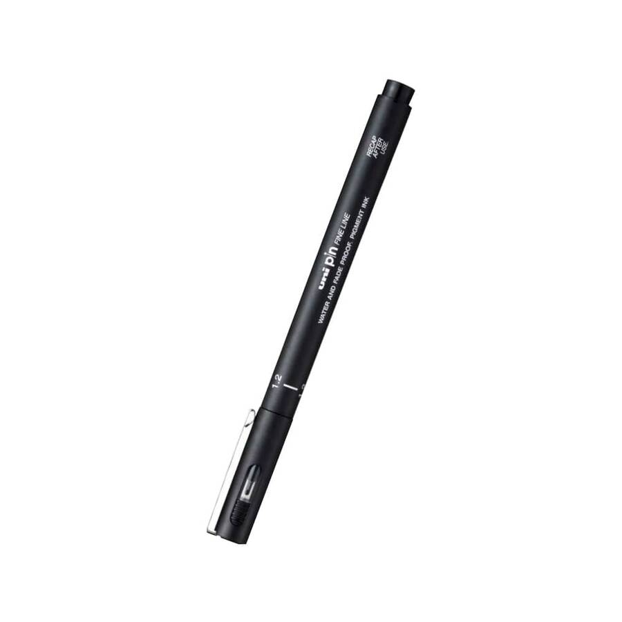 Uni-Ball İğne Uçlu Kalem 1.2 mm Siyah