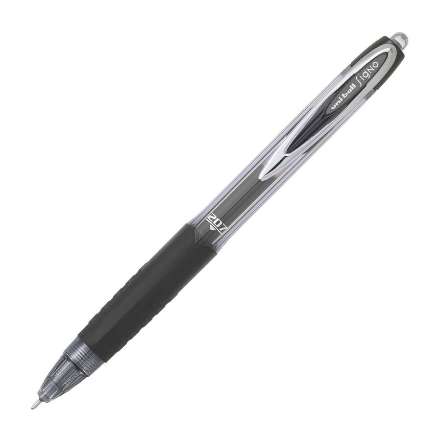 Uni-Ball Mekanik Jel Kalem 0.7 mm Siyah 207ND