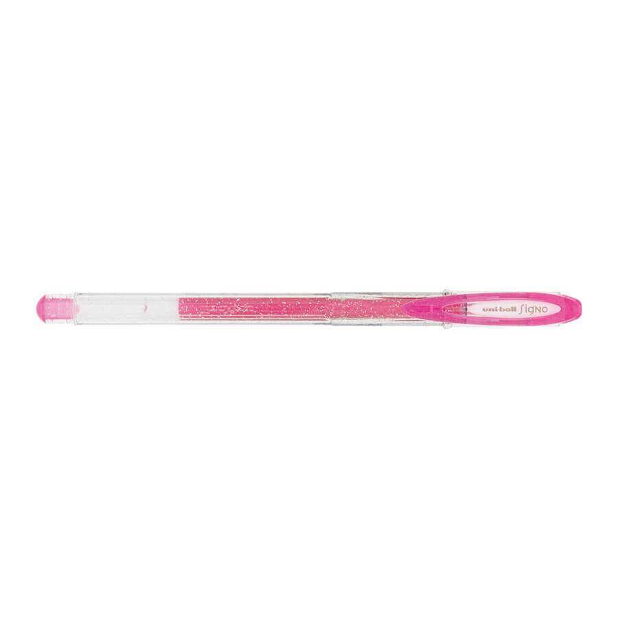 Uni-Ball Roller Kalem Signo Sparkling 1 mm Pembe 