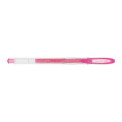 Uni-Ball - Uni-Ball Roller Kalem Signo Sparkling 1 mm Pembe (1)