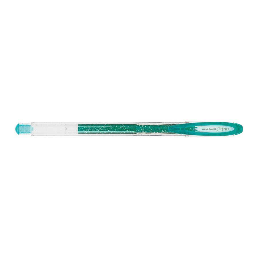 Uni-Ball Signo Sparkling Jel Kalem 1 mm Simli Yeşil UM-120